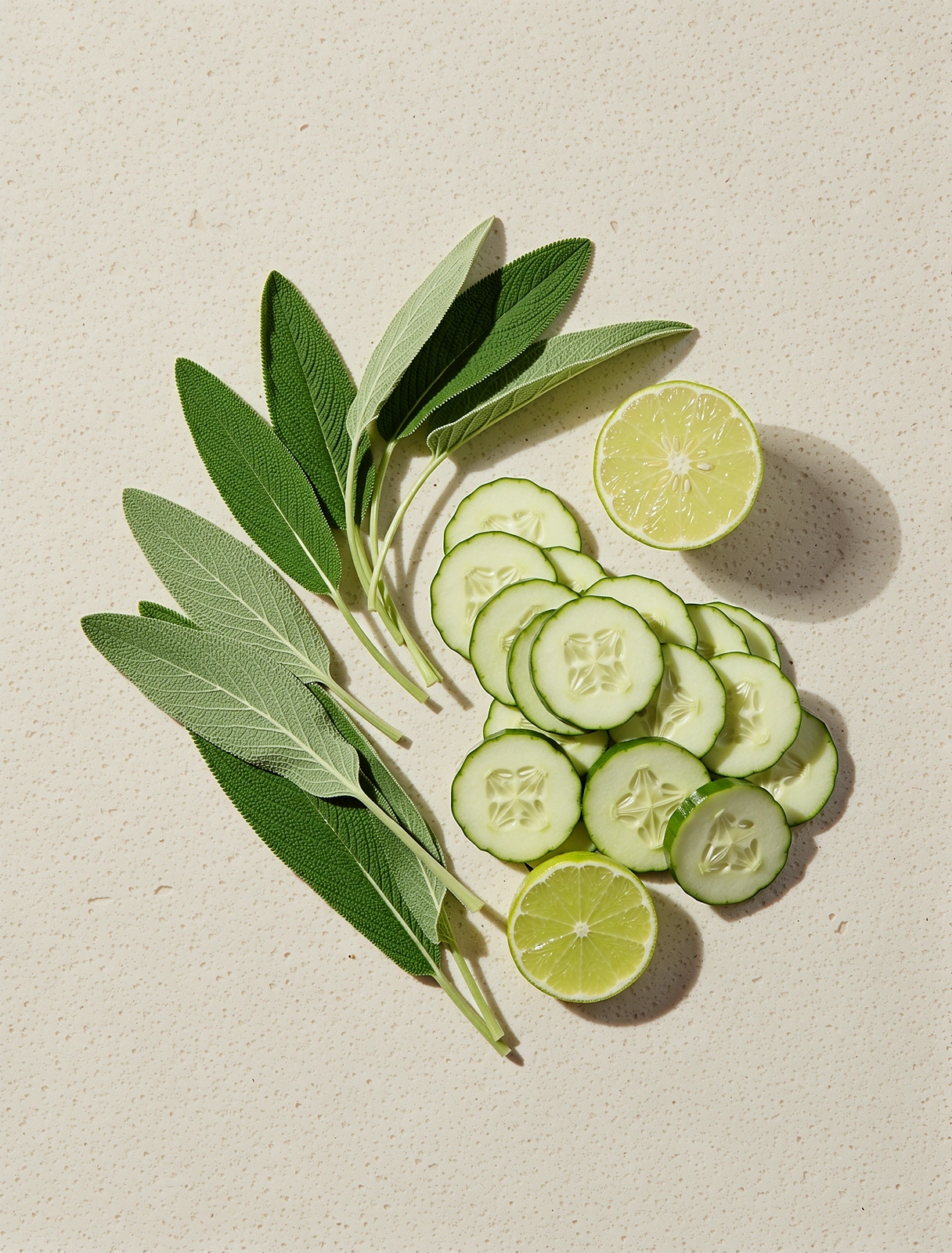 Zdrowe składniki jako symbol przejrzystości